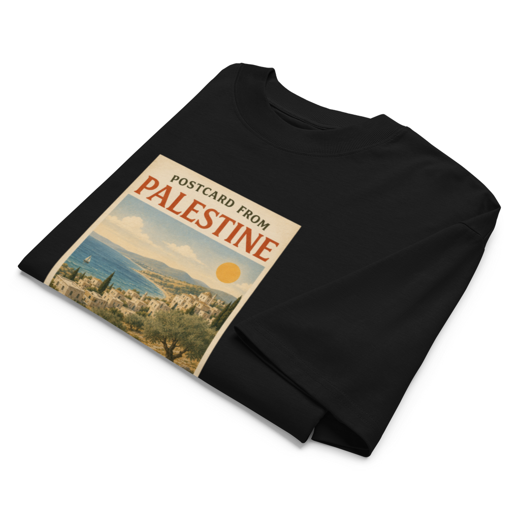 Postcard Oversized Unisex Tee