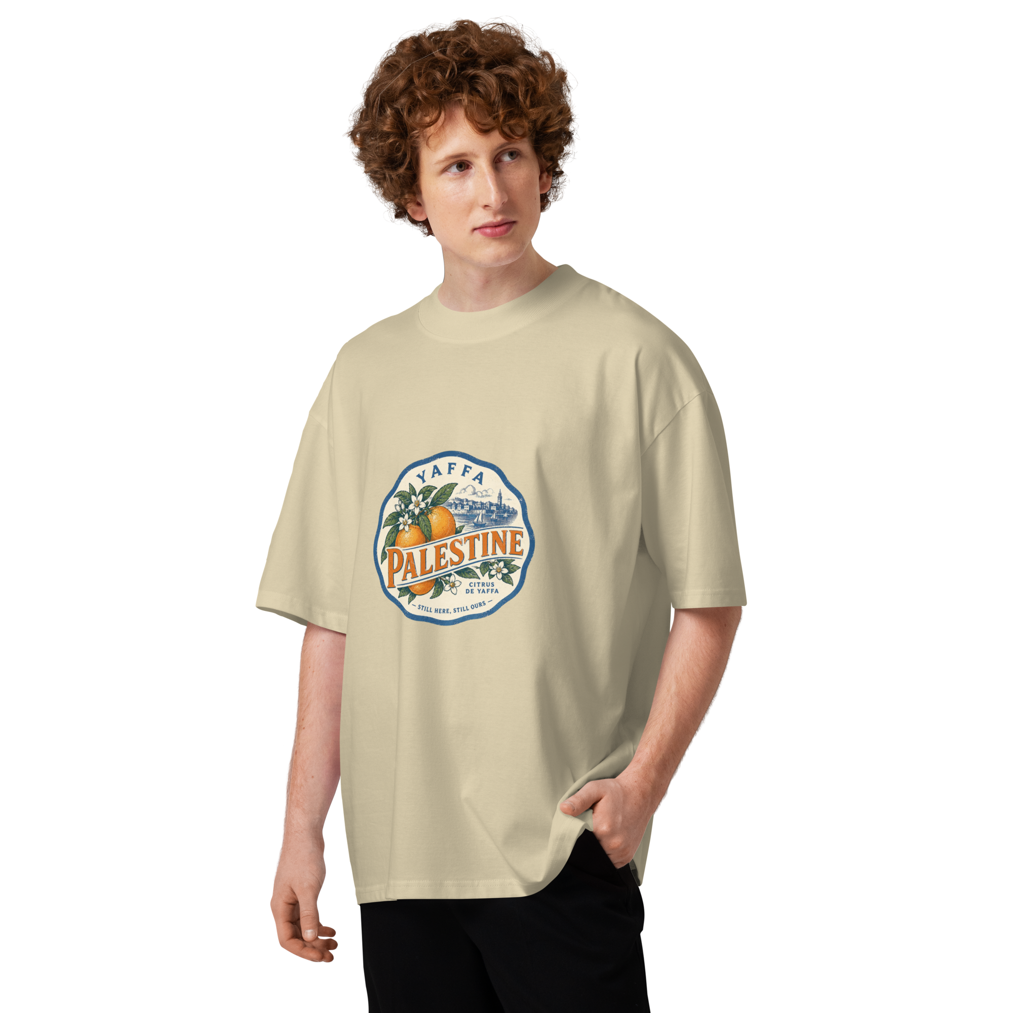 Yaffa Oversized Unisex Tee